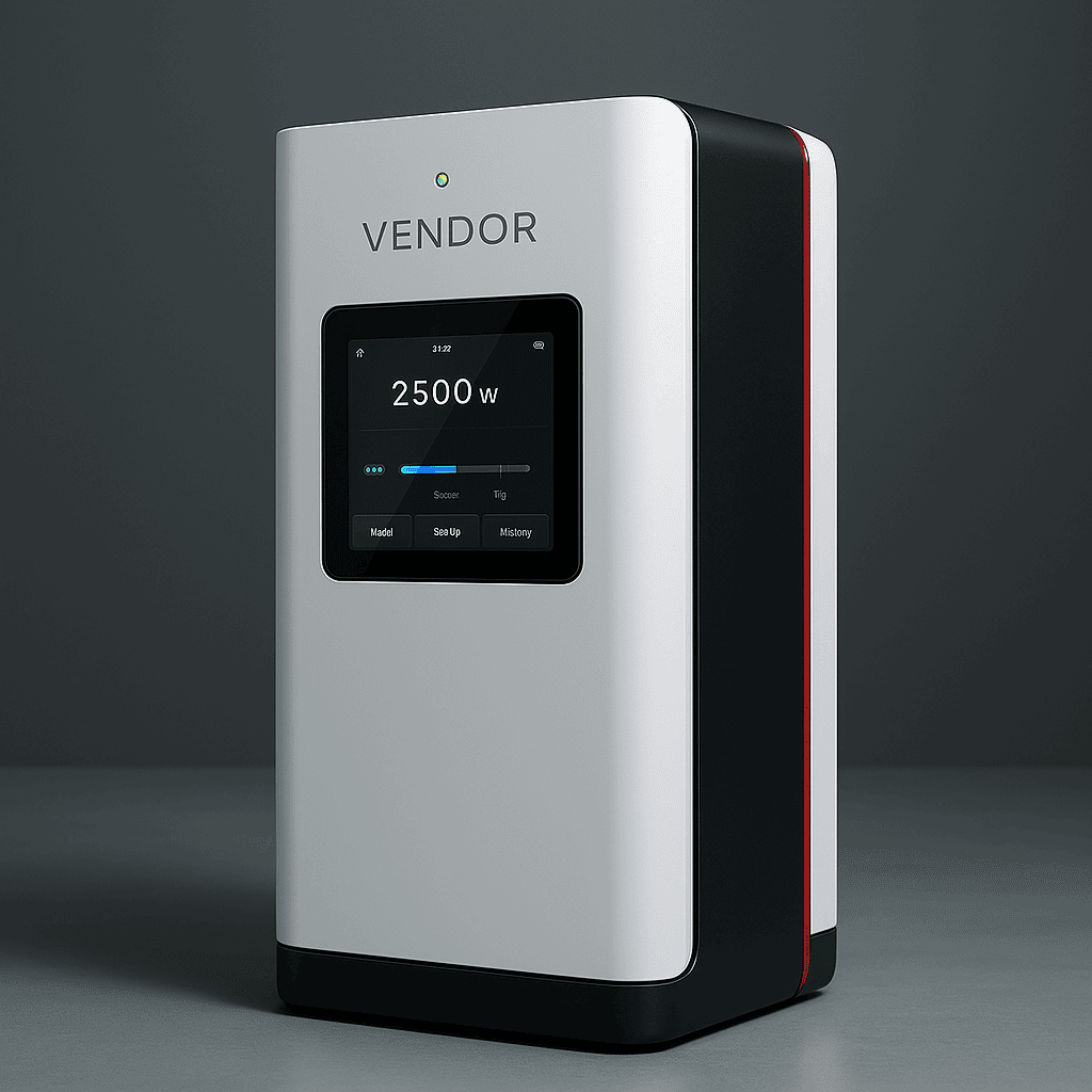 VENDOR.Max autonomous power node validation prototype 10kW