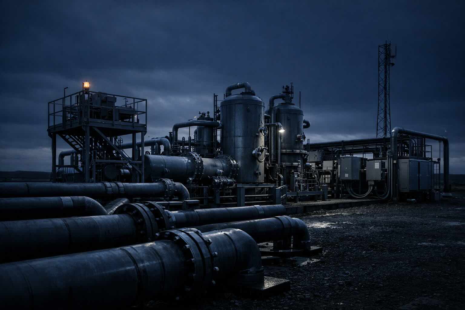 Industrial remote site autonomous power — grid-independent energy system