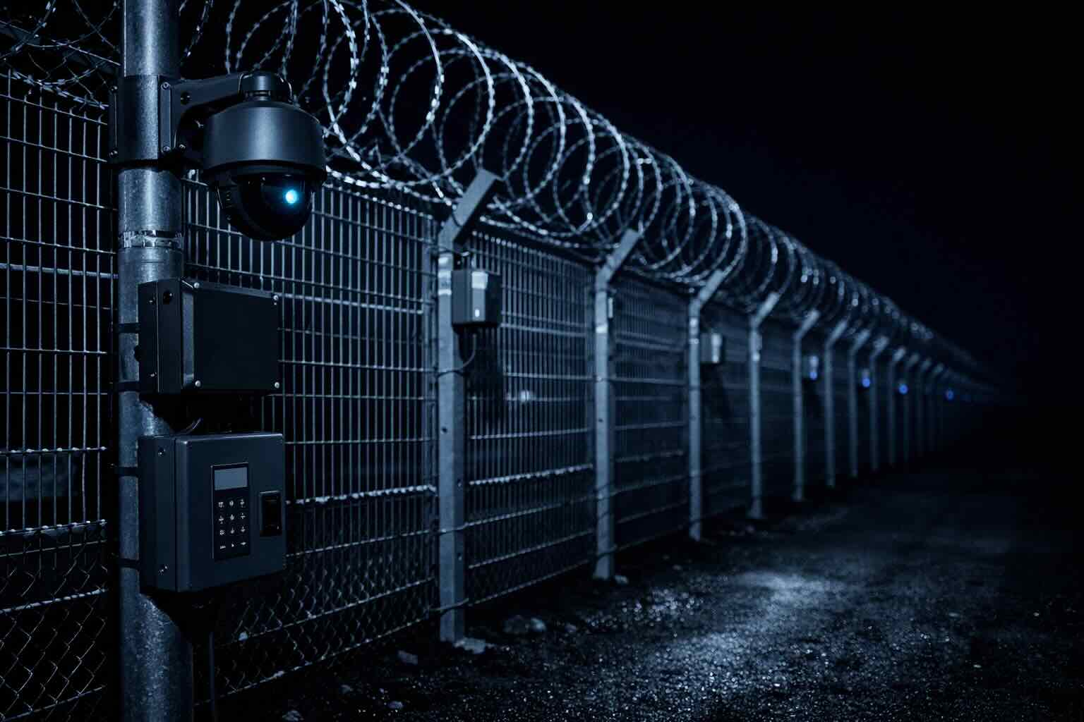 Security infrastructure autonomous power node — grid-independent resilience