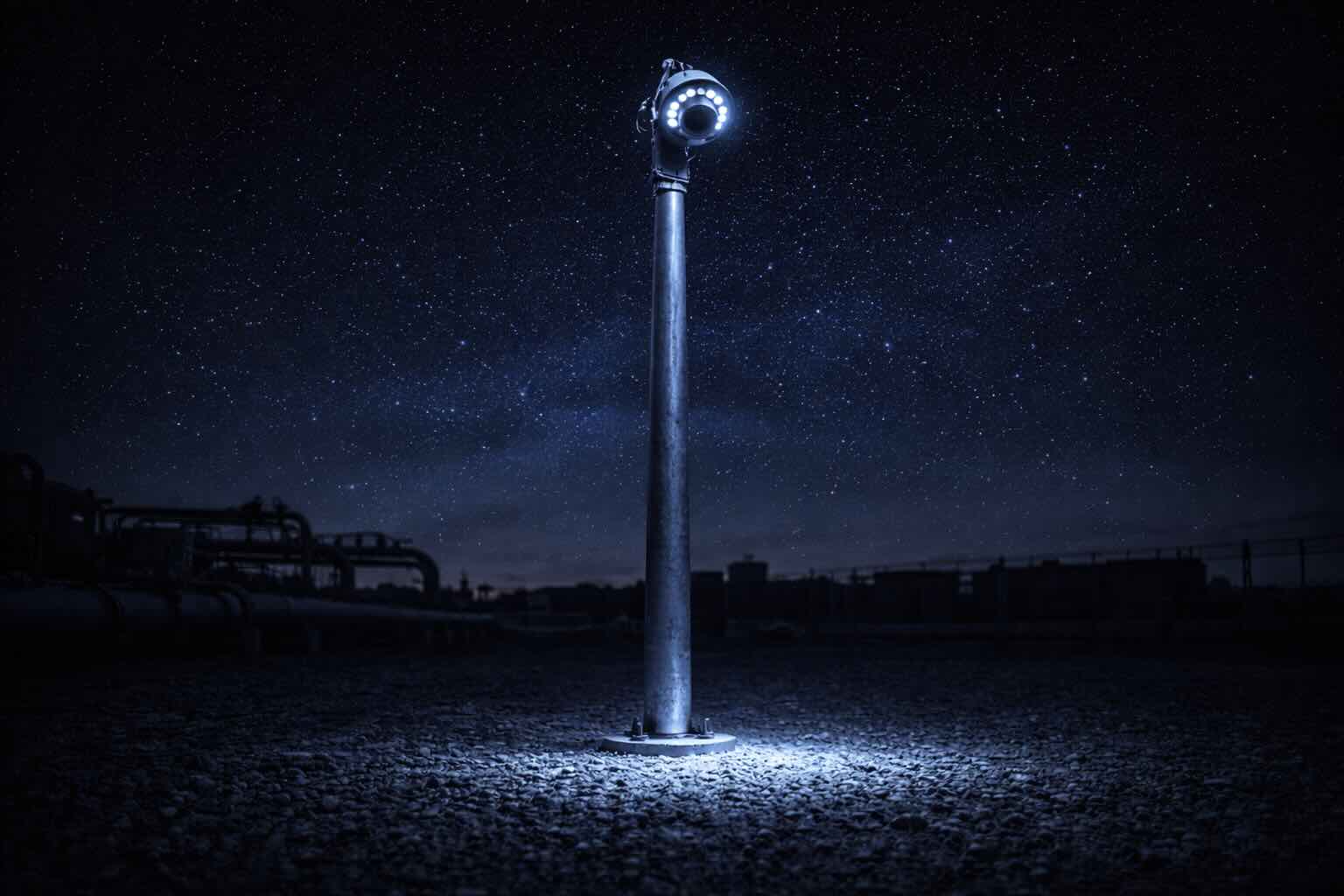 Industrial security monitoring power infrastructure — VENDOR.Energy