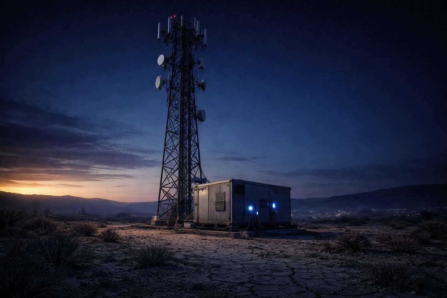 Remote telecom tower infrastructure — VENDOR.Energy